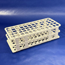 Plastic Test Tube Rack PP, White, 17mm x 60 holes (5x12), EACH